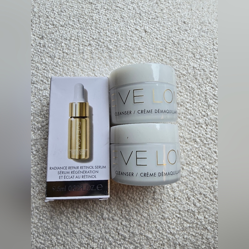NIP! Eve Lom, Cleanser Balm And Retinol Serum BUNDLE!